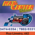 Max center baterias